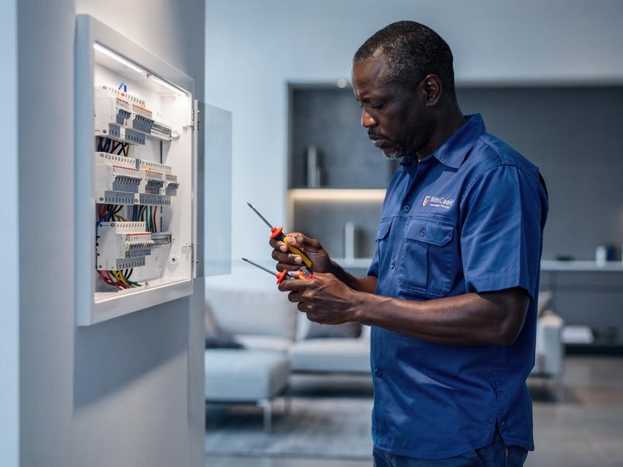 Kudjo, a handyman