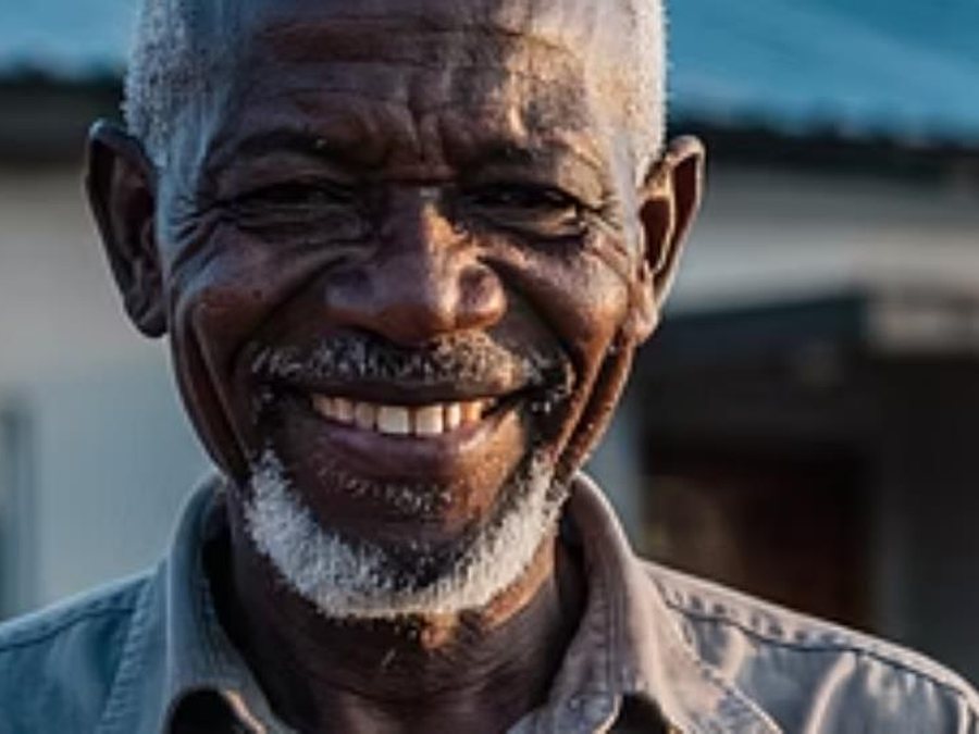 Nana Kofi, a pensioner